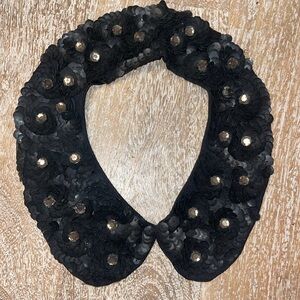 H&M Beaded Peter Pan collar necklace Y2K